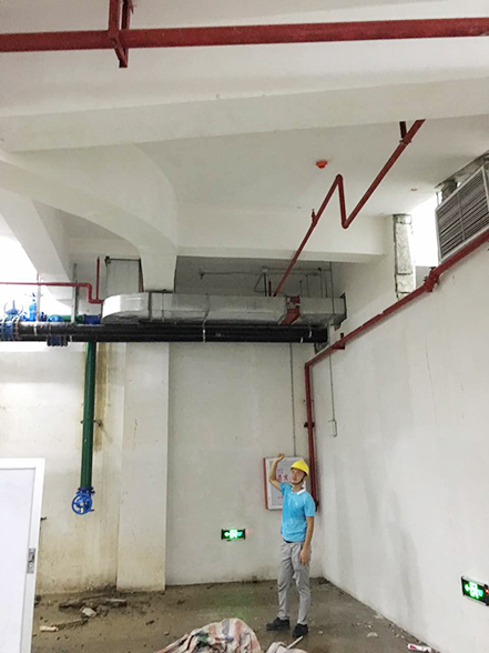 消防工程现场